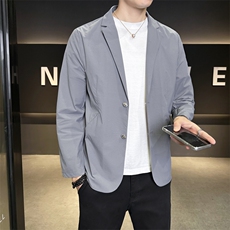 春季新款商务风西装外套男休闲西服男士西服JK02629-P83，男装西服套装，星座308B-2