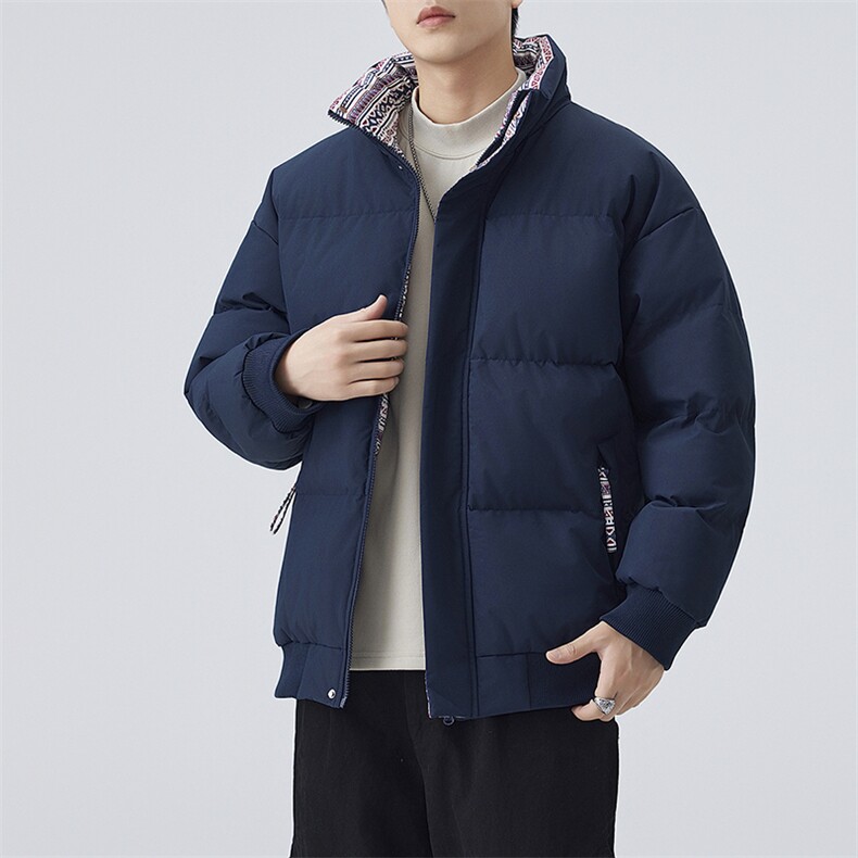 深度库存棉衣男宽松面包服立领加厚棉袄DSA157B-M8832-TP73,男装棉衣,电商A157B