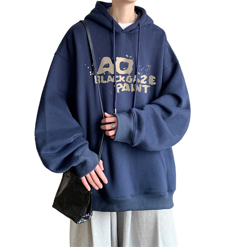 ！连帽圆领卫衣男装港风帽衫男LM145-P35,男装卫衣,电商B367