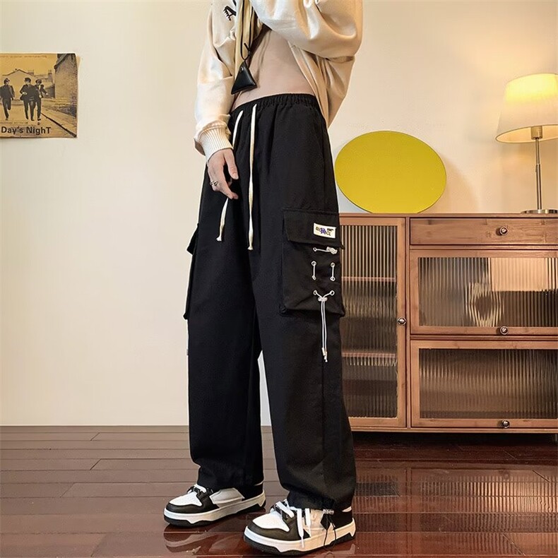 男春季新款港风休闲裤工装裤SG03P43,男装休闲裤,星座1116-2