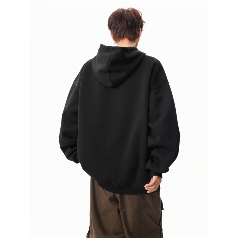 网络图现货美式潮牌高街纽扣设计连帽休闲卫衣JY29-P43加绒pP48,男装卫衣,星座715-7
