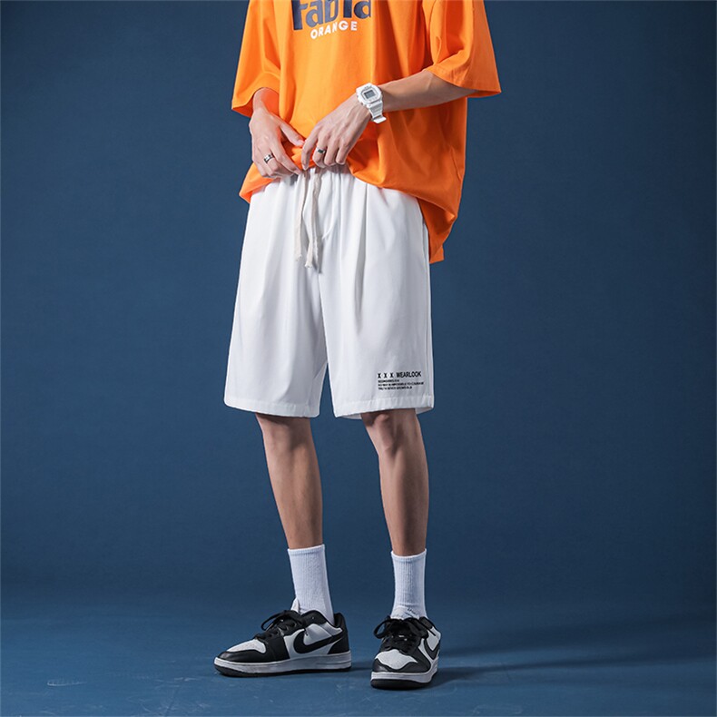 2023春夏季超薄舒适冰丝短裤运动休闲五分裤DK518-特批16,男装休闲裤,星座718-1
