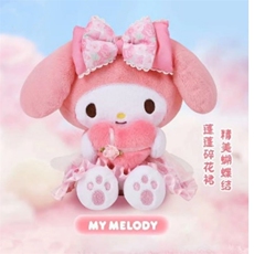 潮贝毛绒玩具 抱心美乐乐