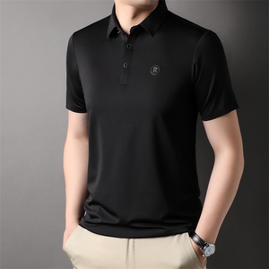 LM6357男士2023年夏季新款百搭T恤男短袖商务休闲体恤男P50图片