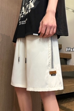 XZ616夏季新款冰丝贴标宽松休闲裤短裤TY2453M-5XL特P20控39，男装休闲裤，星座512A（原616）