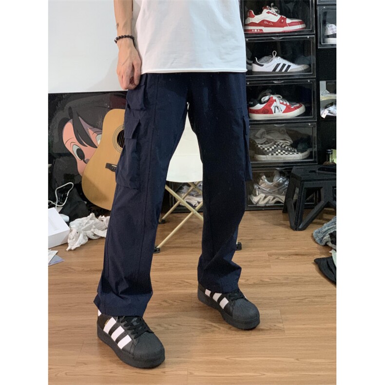 【网图】藏蓝色工装裤男夏季薄款美式机能冲锋裤KZA139LL-特P43,男装工装外套,星座1007（原301D）
