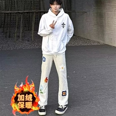 灰色加绒