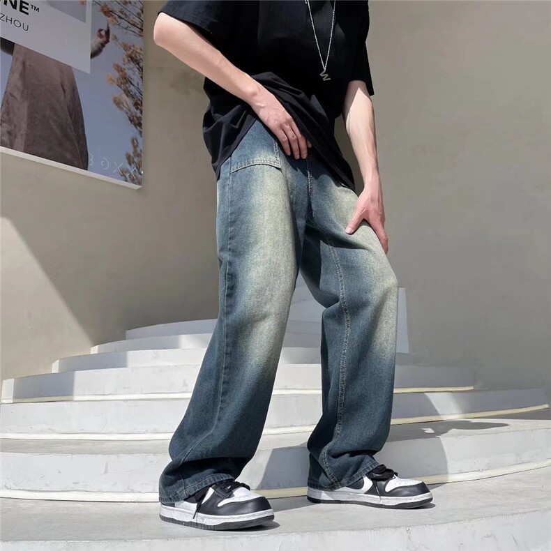 潮流春季牛仔裤男牛仔长裤M530P40图片