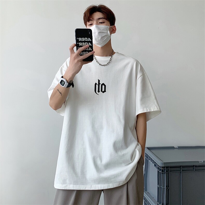 HXY987TP20夏季2022潮牌百搭打底衫上衣潮宽松短袖T恤男，男装T恤，电商A102-1