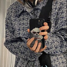 A89-P65潮情侣装小香风编织格子夹克衫男女韩版宽松复古外套，男装夹克，电商B323A