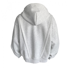 网图重磅全棉420克工装口袋卫衣拼接连帽开衫外套RH5330-P65，男装工装外套，四季星座610B