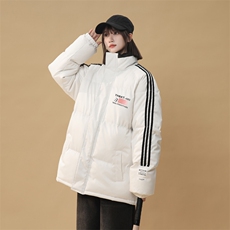 2025运动棉衣男女中性风棉服小牛津覆膜面料棉袄面包服-1607A-P80，女装棉衣/棉服，星座207