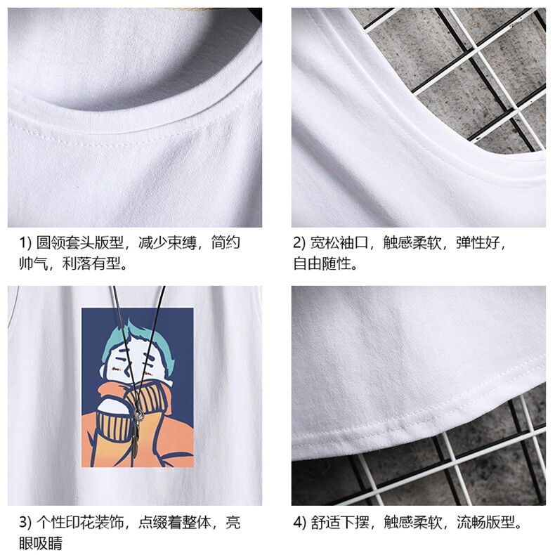 BX25042-P20港风运动汗背心男大码汗衫男无袖T恤男网格挂拍,男装T恤,电商A040A