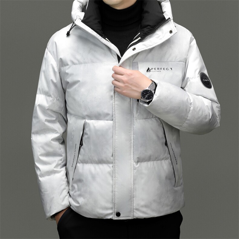 YR9809新品主推必上！90绒子男女同款雪*飞波*登高货羽绒服,男装羽绒服,钱塘207-1