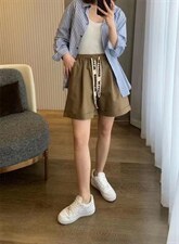 字母抽绳A版西装短裤，女装西装，MY.counter