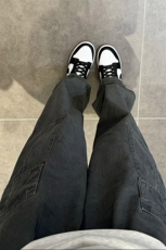 【网图】B221美式ins高品质多口袋休闲工装裤子LK24351-P65控88，男装休闲裤，电商B221