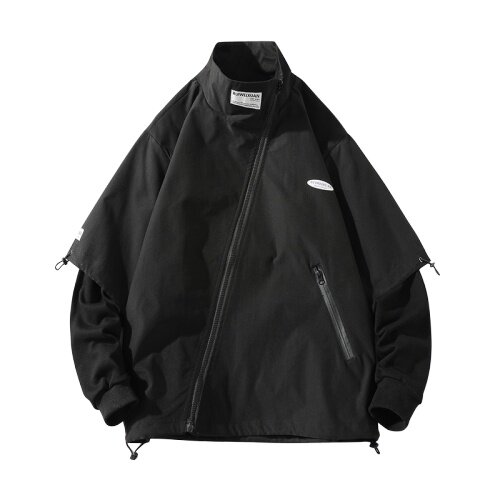 7XL-M加肥加大码立领夹克男2023秋季新款帅气本命年红色外套控98,男装夹克,钱塘717(原712)