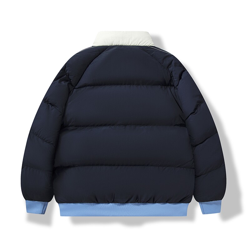 现货二开抖音得物供视频三防织带加厚拼接立领棉衣棉服LL8006,男装棉衣,电商A486