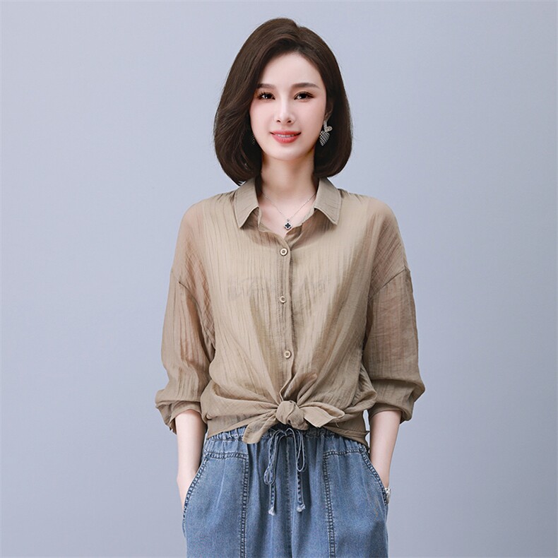 2023夏装新款经典高雅舒适休闲潮流防晒衣,女装防晒衣,独衣靓