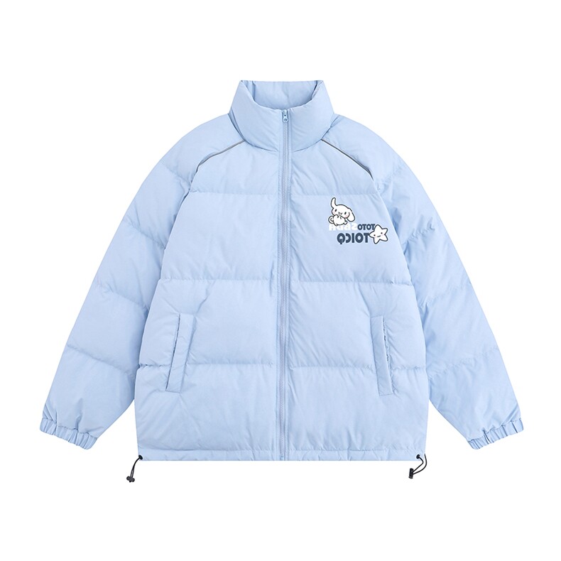 白底新款冬季时尚百搭字母印花加厚羽绒服外套YR63003P225控298,男装羽绒服,电商A268-1