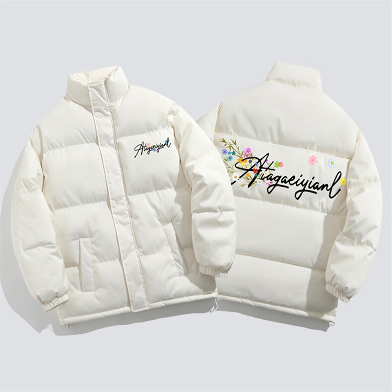 2025印花棉衣棉服小牛津覆膜三防面料棉袄面包服1602W-P50,男装棉衣,星座207