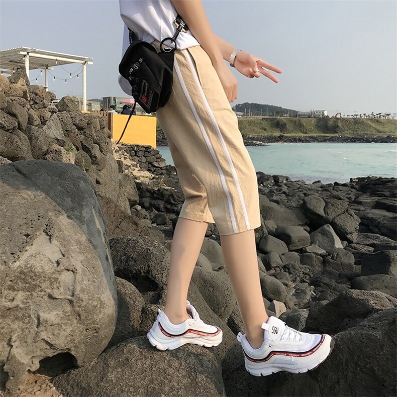夏季2021新款五分休闲裤宽松运动七分短裤DSC305A-,男装休闲裤,电商C305A