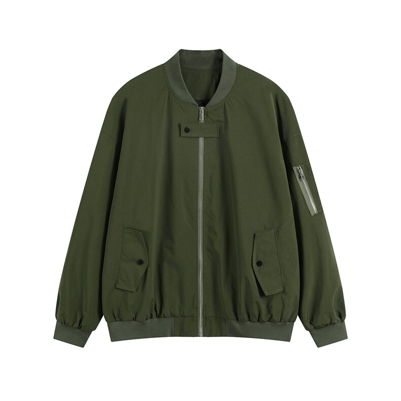 光板得物/唯品二开春装山系户外防水棒球服工装袋外套F360P55,男装夹克,电商A247B