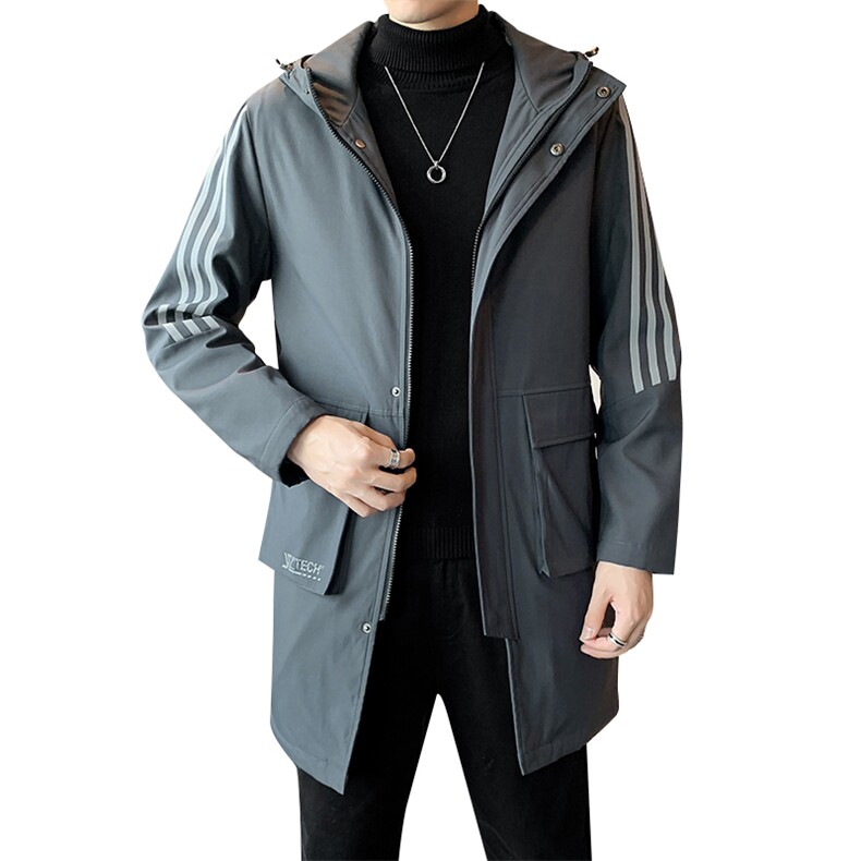 冬款中长款M-8XL胖子休闲加绒加厚男宽松拼接夹克男,男装夹克,星座209