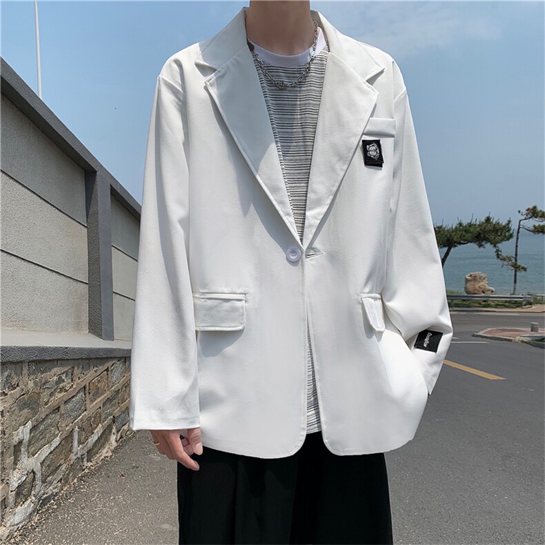 休闲西装外套秋季2021新款韩版潮牌ins港风炸街西服男W1230-P55,男装夹克,星座512-4