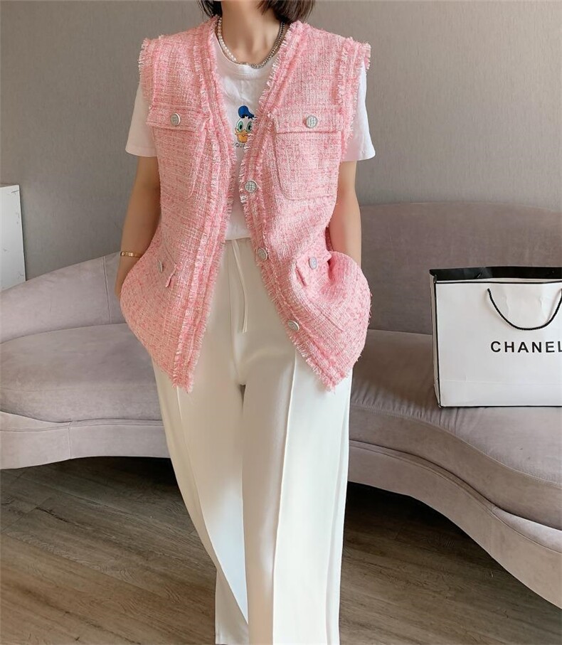 小香马甲，女装马甲，有声有色