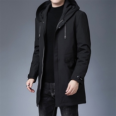 冬装新款羽绒服男装中长款保暖潮流休闲中年男士外套WKL9807-P305，男装羽绒服，电商B212（原钱塘6029）