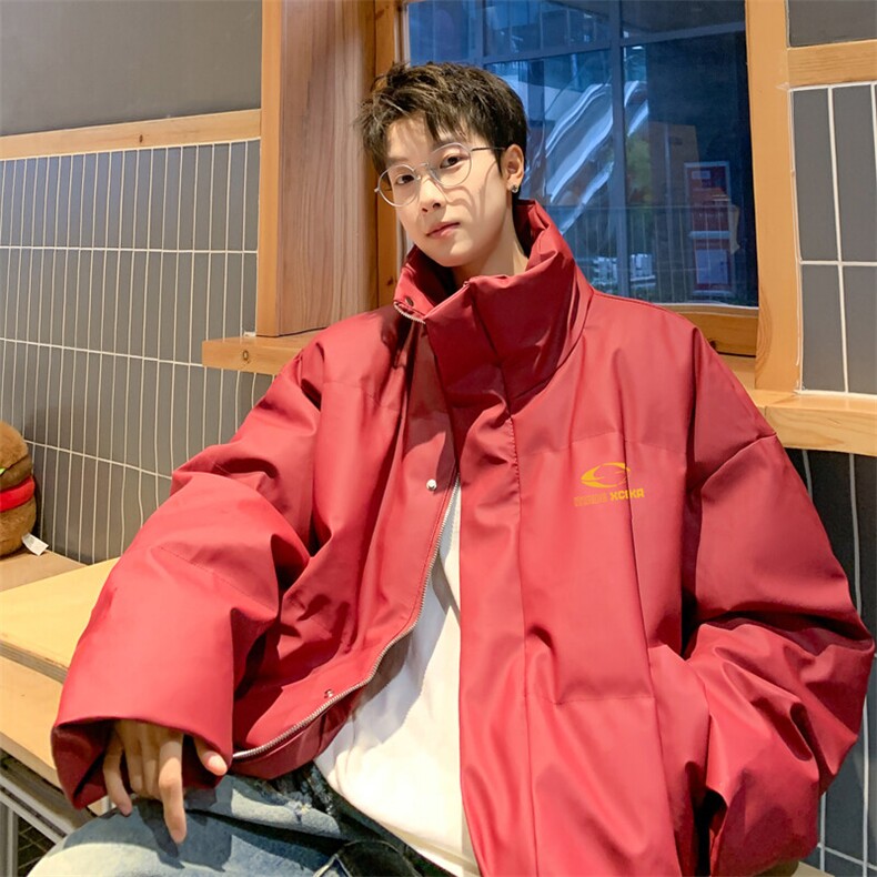 A440-1-MY8210-P110秋冬加厚皮棉衣外套精致口袋棉服短款,男装棉衣,电商A440-1