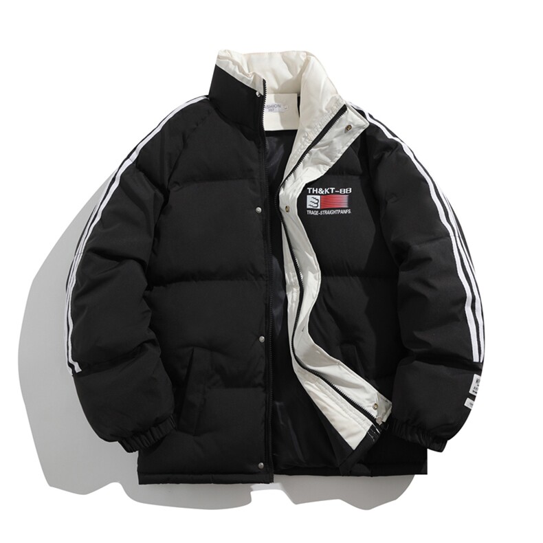 2025平铺加厚棉衣棉服小牛津覆膜面料冲锋棉袄面包服-1607A-P80,男装棉衣,星座207