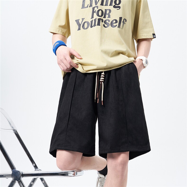 宽松五分裤夏季男士休闲短裤100聚酯纤维 DK2509-特P28控48图片