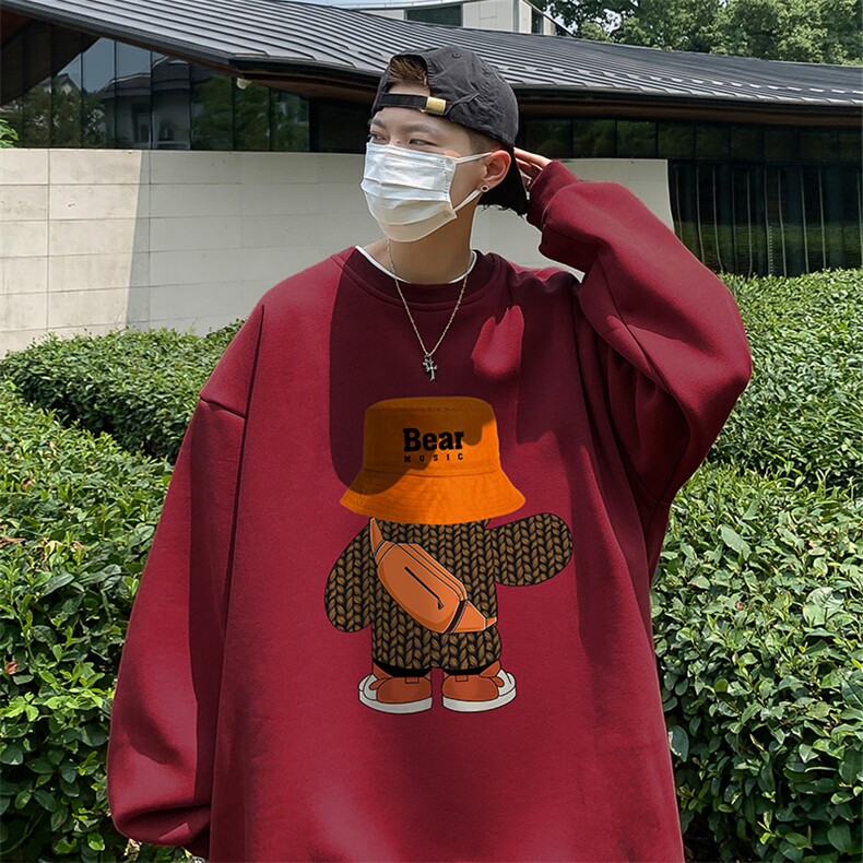 直播360克重磅美式印花卫衣Y231特P28同步供应华棉品质P38特,男装卫衣,电商A486