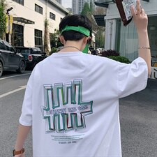 转化7%！2021夏季新款男士纯棉短袖T恤百搭半袖体恤衫T2155P28，男装T恤，电商B220