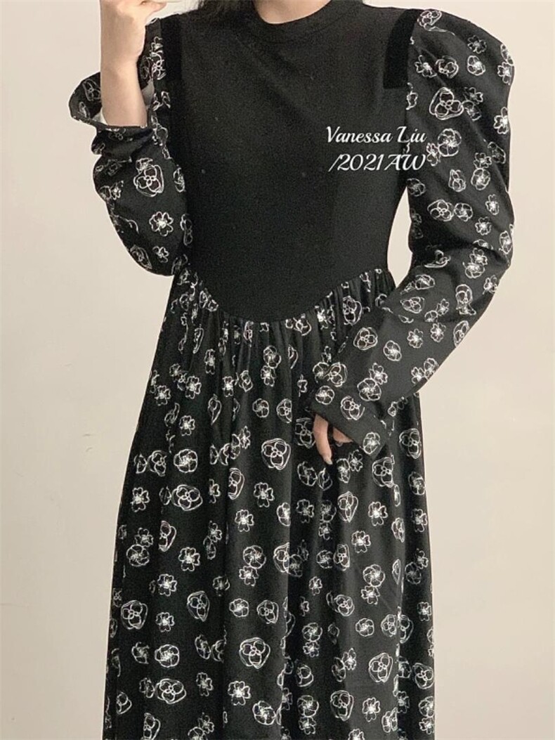 新款拼针织连衣裙！，女装连衣裙，Vanessa Liu