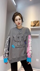 加绒卫衣,女装卫衣/绒衫,HEY.KK