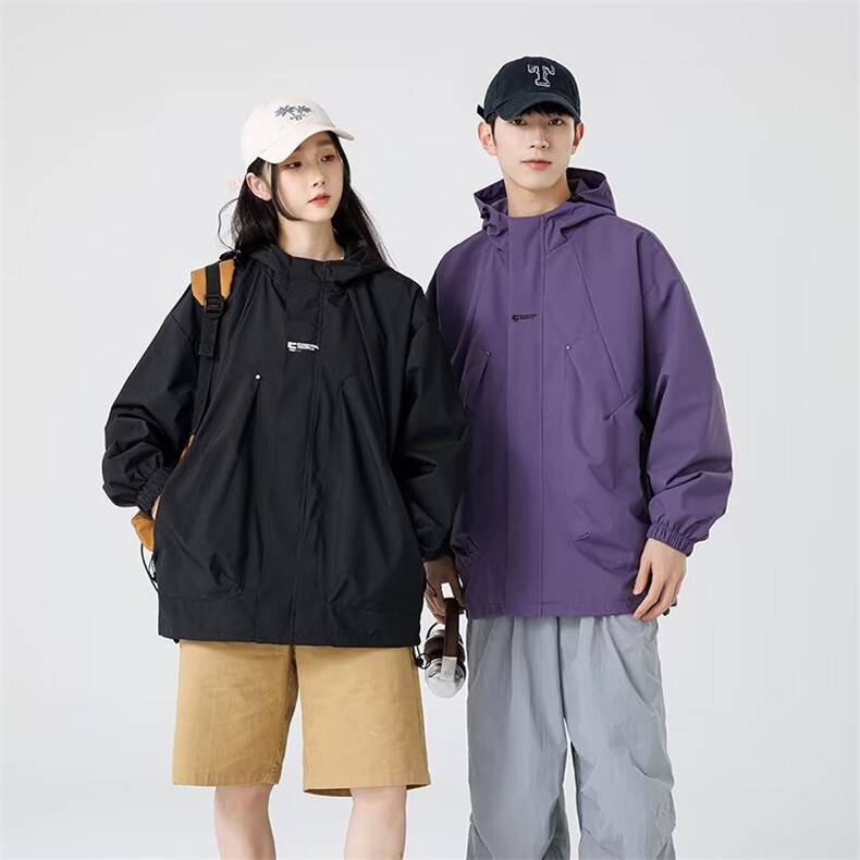 2024春秋冲锋衣户外防水秋装外套男女夹克能风工装XR23745/P60,男装夹克,星座506