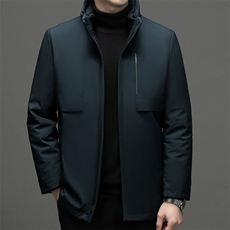 CSYR92207钱塘2020-2冬季厚款商务休闲中年男士羽绒服外套P285，男装羽绒服，钱塘207-2