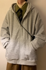 秋冬季纯色百搭开衫卫衣男女上衣夹克A406，男装卫衣，星座309（原A406）
