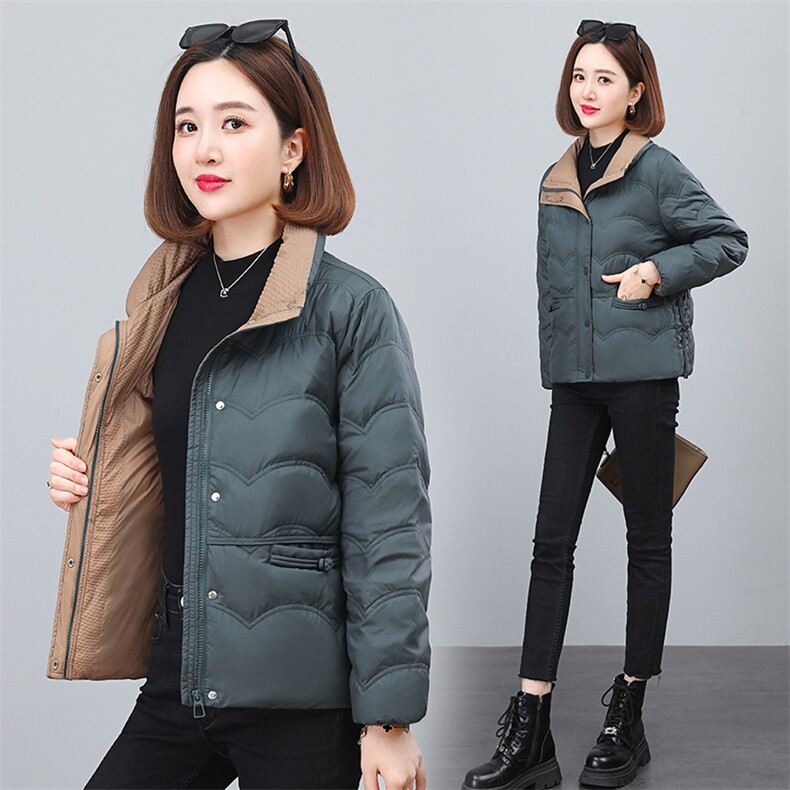 2025新款时尚休闲小羽绒服修身显瘦保暖外套,女装羽绒服,依恋蒂丝