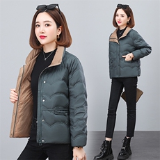 2025新款时尚休闲小羽绒服修身显瘦保暖外套，女装羽绒服，依恋蒂丝