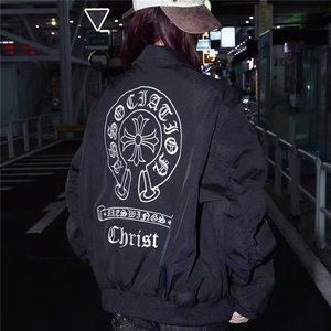 新款日系慵懒时尚ins原宿简约流行反翻领有肩垫夹克潮流气质文艺图片