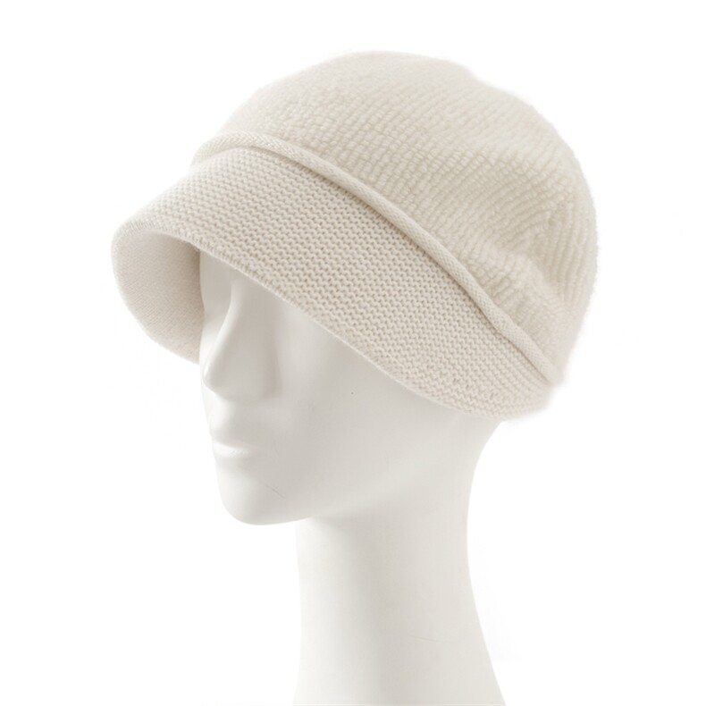 2025舒适百搭秋季新款软糯舒适毛巾绣帽，帽子，英皇羊绒