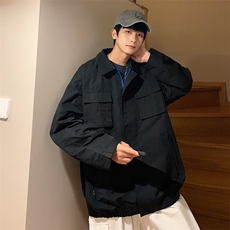 轻熟风男装高级感夹克外套男秋季情侣款工装潮牌棒球服JM09-P59，男装夹克，星座1008