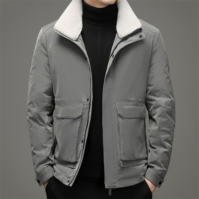 BZL2186钱塘2020-3冬季羽绒服白鸭绒防寒保暖外套加厚P235图片