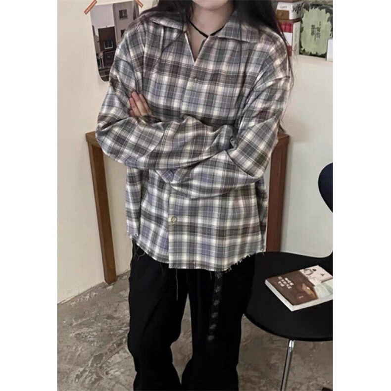 春季男女装韩版批新款发休闲格子打底长袖衬衫上衣外套CS326,男装T恤,星座1116A（原606A-3）