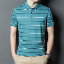 CY2103男士2023年夏季新款短袖t恤青年商务翻领体恤P108，男装T恤，电商B360
