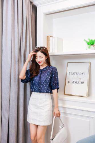 【现货】点点小衫，女装，茗依街